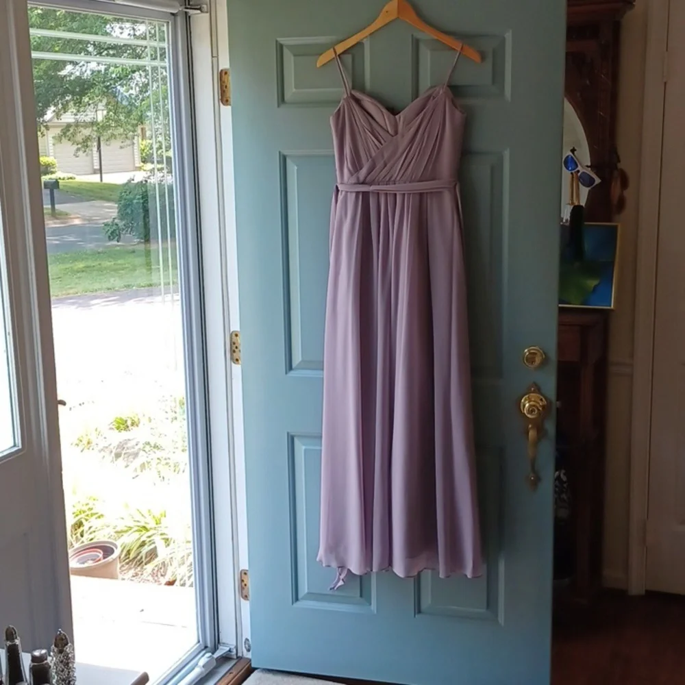 Lavender bridesmaid gown - Picture 10 of 13